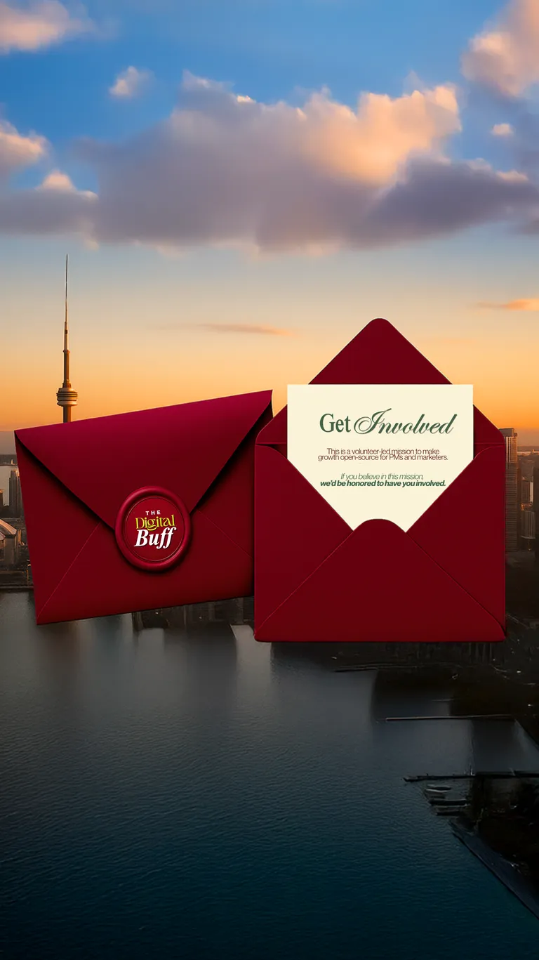 Get involved with The Digital Buff community — join events, access resources, and connect with marketers and product managers